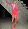 Butterfly Tube Dress with Gloves
