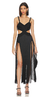 Fringe Beaded Dress