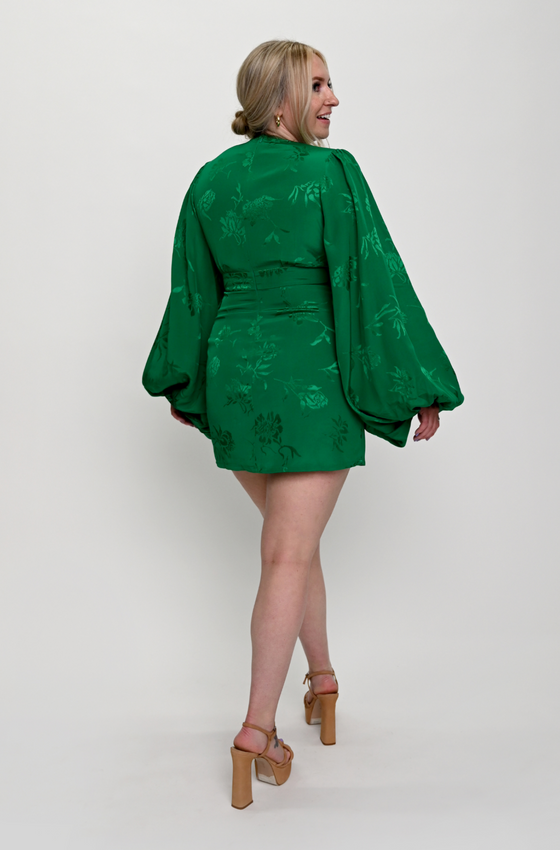 Rat and Boa Isabella Dress | Green Isabella Dress | THE STRAND SD Rat and Boa Isabella Dress | Green Isabella Dress | THE STRAND SD