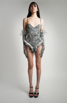  Zebra Print Bodysuits | Zebra Cleo Bodysuit | THE STRAND SD