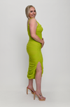 Green Fornarina Dress | Fornarina Midi Dress | THE STRAND SD