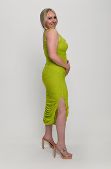  Green Fornarina Dress | Fornarina Midi Dress | THE STRAND SD