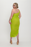 Green Fornarina Dress | Fornarina Midi Dress | THE STRAND SD