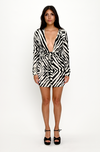 Zebra Print Dress | Zebra Mini Dress | THE STRAND SD