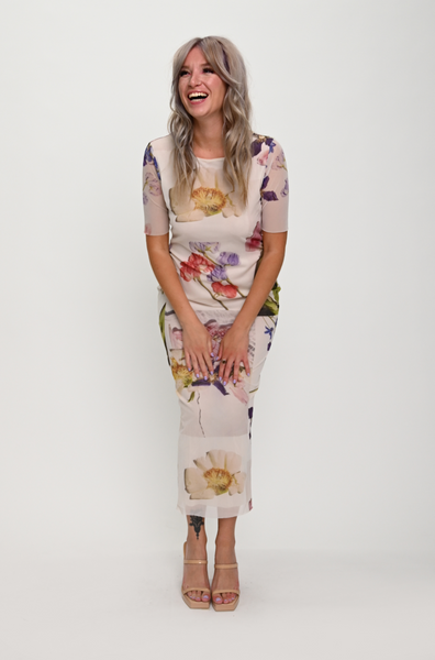 Ganni Midi Dress | Floral Midi Dress