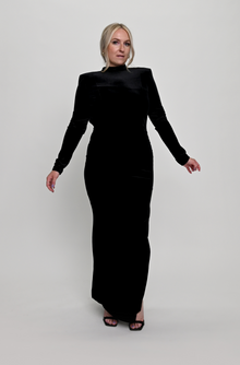  Black Gabriella Dress | Gabriella Montez Dress | THE STRAND SD