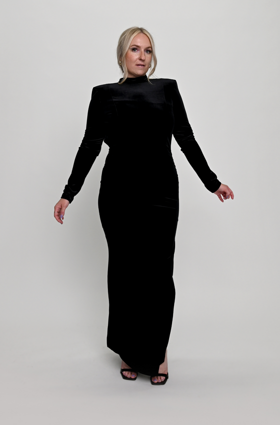 Black Gabriella Dress | Gabriella Montez Dress | THE STRAND SD