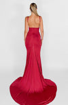 Orlena Jersey Gown | Red Orlena Gown | THE STRAND SD