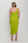 Green Fornarina Dress | Fornarina Midi Dress | THE STRAND SD