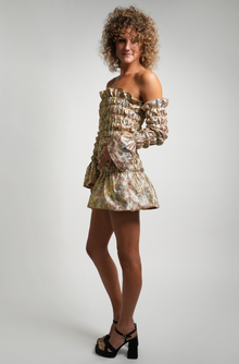  Gold Lorina Dress | Mini Lorina Dress | THE STRAND SD