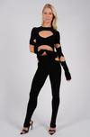 Aztec Cutout Jumpsuit