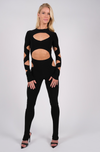 Aztec Cutout Jumpsuit