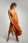 Orange Fringe Beach Dress | Fringe Party Dress | THE STRAND SD