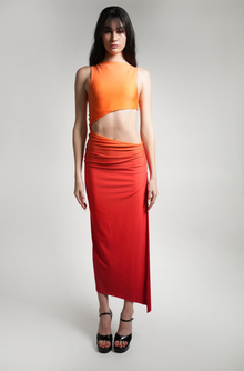  Masai Midi Dress | Orange Masai Dress | THE STRAND SD