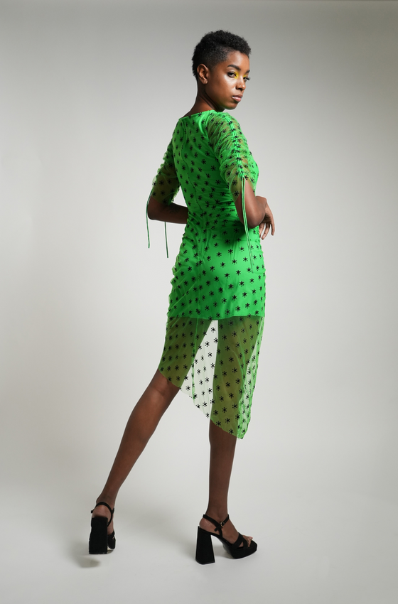 Women's Green Midi Dress | Stylish Green Midi Dress | THE STRAND SD