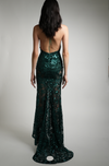 Backless Rafaella Gown | Green Rafaella Gown | THE STRAND SD